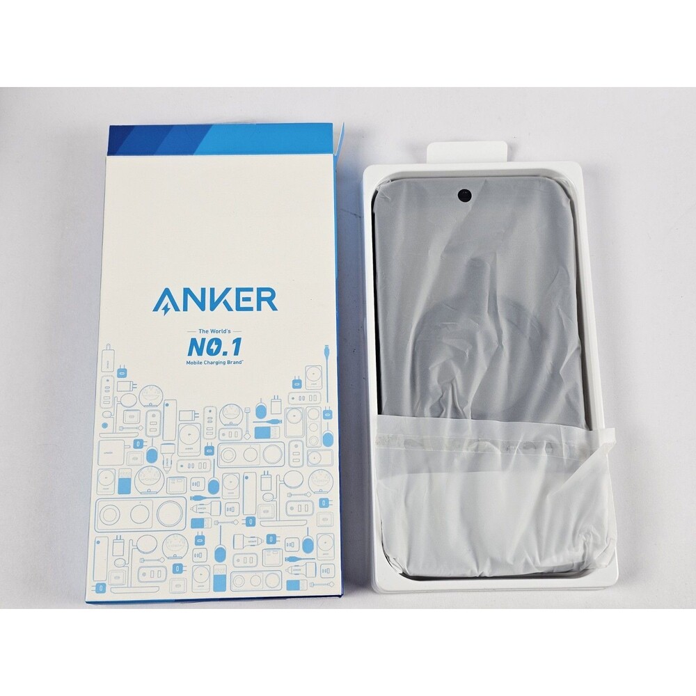 Anker Magnetic Matte Gray Case with Ring Stand Model A90H1 for iPhone 14 Pro Max